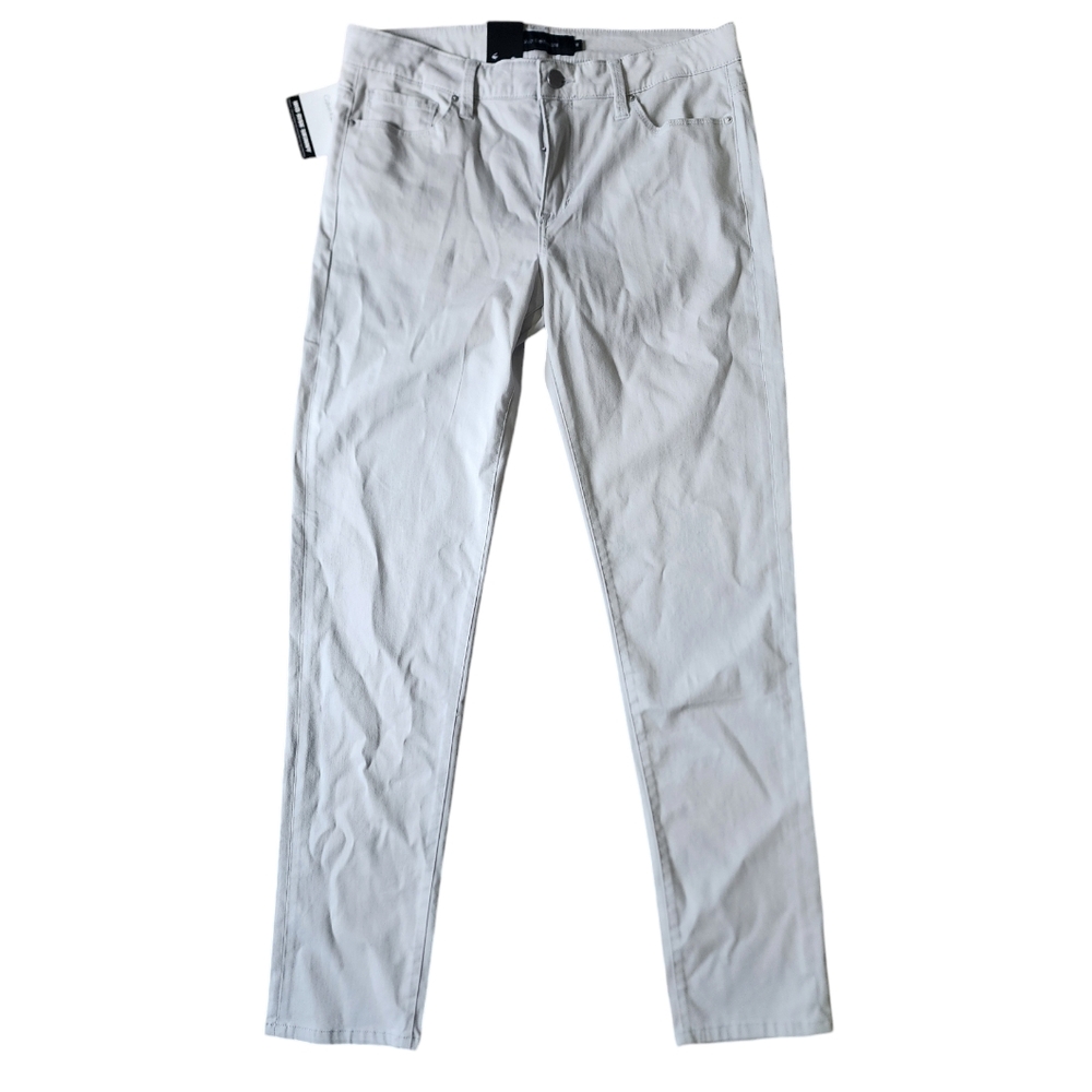 CALVIN KLEIN Women's light grey skinny jeans, size 10, cotton, mid rise, NWT